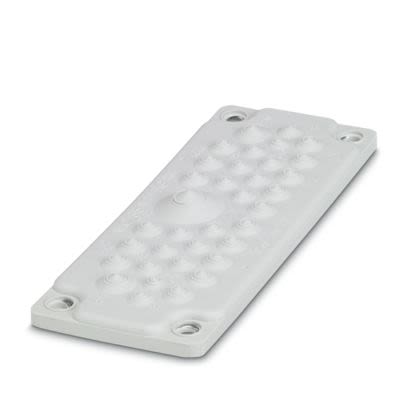 Phoenix Contact MC-35-MULTI Series TPE Gland Plate for Use with Cable Glands, 17.6 x 92 x 222mm [1422350]; 536-033