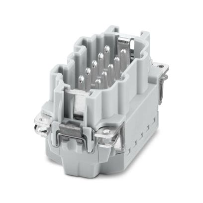 Phoenix Contact Heavy Duty Power Connector Insert, 16A, HC-B Series, 10 Contacts [1350020]; 536-043