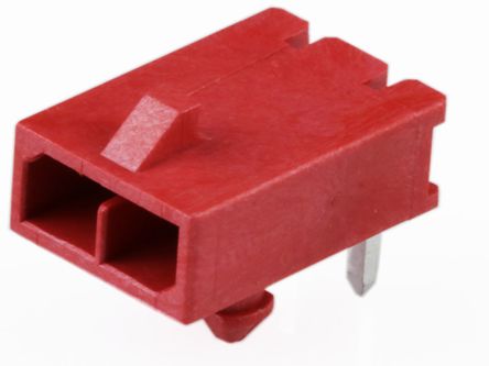 Molex 21576 Series Right Angle Through Hole PCB Header, 3 Contact(s), 3 mm Pitch, 1 Row(s), Shrouded [2157601023]; 536-189
