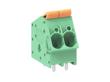 Molex 221391 Series PCB Terminal Block, 2-Contact, 7.5mm Pitch, PCB Mount, 1-Row, Through Hole Termination [2213910002]; 536-359