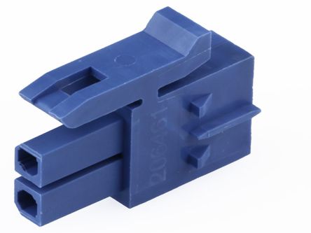 Molex, 206461 Receptacle Connector Housing, 3mm Pitch, 4 Way, 2 Row [2064610403]; 536-390