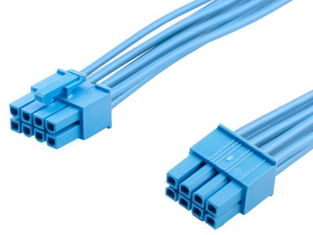 Molex 8 Way Female Crimped Terminal to 8 Way Female Crimped Terminal Wire to Board Cable Assembly, 600mm [2261962084]; 536-421