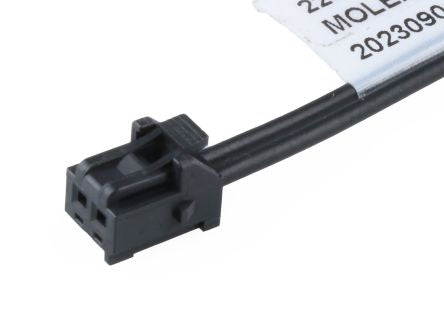 Molex 2 Way Female Crimped Terminal to 2 Way Male Pigtail Wire to Board Cable Assembly, 300mm [2240901023]; 536-602