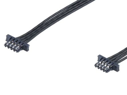 Molex 4 Way Female Crimped Terminal to 4 Way Female Crimped Terminal Wire to Board Cable Assembly, 150mm [2262021042]; 536-636