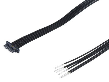 Molex 4 Way Female Crimped Terminal to 4 Way Male Pigtail Wire to Board Cable Assembly, 600mm [2263921044]; 536-660