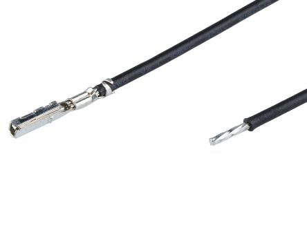 Molex 1 Way Female Crimped Terminal to 1 Way Male Crimped Terminal Wire to Board Cable Assembly, 150mm [2245722112]; 536-706