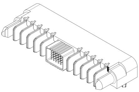 Molex PCB Header for use with Board-to-Board, Power [2195620021]; 536-832