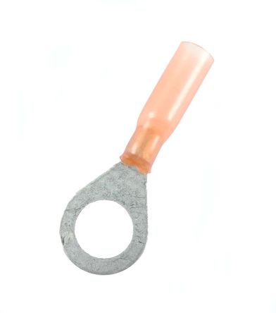 NEMIQ, B-106 Insulated Ring Terminal, M8 Stud Size, Red [B-106-1801]; 536-974