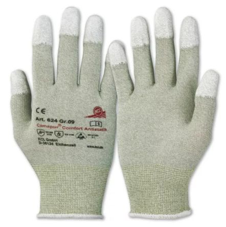 Honeywell Safety Camapur Comfort Antist Beige Polyamide Oil Grip, Oil Repellent Work Gloves, Size 10, Polyurethane [062410941E]; 537-437