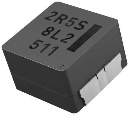 Panasonic, MS Series, 10 x 10.9 x 5.4 mm Shielded Wire-wound SMD Inductor with a Magnetic Iron Alloy Core, 44 μH ±20% [ETQP5M470YSC]; 548-923