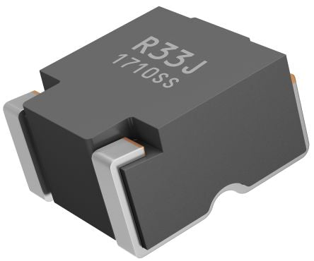Panasonic, MF Series, 17.2 x 15.6 x 10.5 mm Shielded Wire-wound SMD Inductor with a Magnetic Iron Alloy Core, 1 μH ±20% [ETQPAM1R0JFW]; 548-927