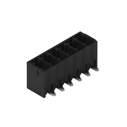 Wurth Elektronik WR-TBL Series Horizontal Through Hole PCB Header, 6 Contact(s), 3.5 mm Pitch, 1 Row(s) [691701110006B]; 553-477