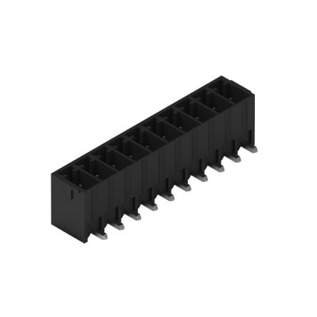 Wurth Elektronik WR-TBL Series Horizontal Through Hole PCB Header, 10 Contact(s), 3.5 mm Pitch, 1 Row(s) [691701110010B]; 553-480