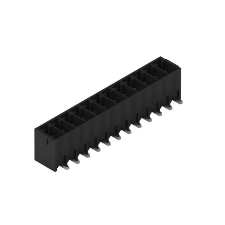 Wurth Elektronik WR-TBL Series Horizontal Through Hole PCB Header, 12 Contact(s), 3.5 mm Pitch, 1 Row(s) [691701110012B]; 553-482