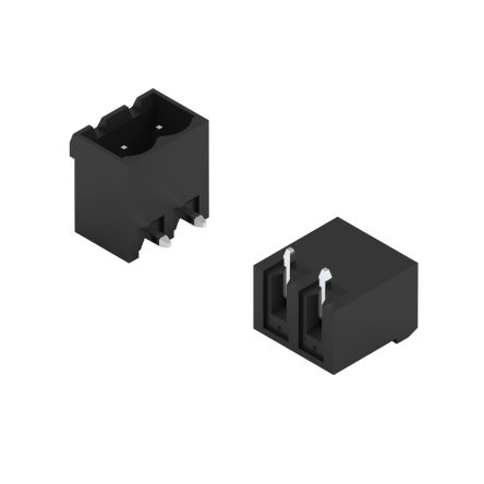 Wurth Elektronik WR-TBL Series Horizontal Through Hole PCB Header, 2 Contact(s), 5 mm Pitch, 1 Row(s), Shrouded [691701710102B]; 553-483