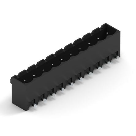Wurth Elektronik WR-TBL Series Horizontal Through Hole PCB Header, 10 Contact(s), 5 mm Pitch, 1 Row(s), Shrouded [691701710110B]; 553-492