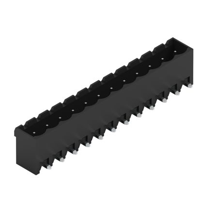 Wurth Elektronik WR-TBL Series Horizontal Through Hole PCB Header, 12 Contact(s), 5 mm Pitch, 1 Row(s) [691701710112B]; 553-493