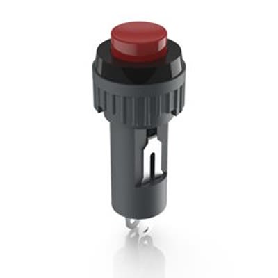 RAFI 1.10 Series Illuminated Push Button Switch, Momentary, Through Hole, 9.1mm Cutout, 1 NO, 24V, IP40 [1.10.107.011/0301]; 553-874