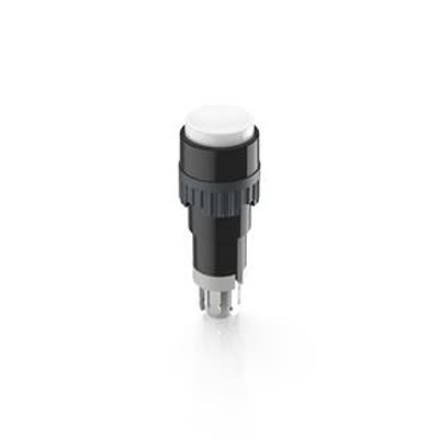 RAFI 1.15 Series Illuminated Push Button Switch, Momentary, Through Hole, 9.1mm Cutout, 1 NC + 1 NO, 24V, IP40 [1.15.106.301/0214]; 553-892