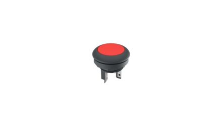 RAFI LUMOTAST 16 Series Illuminated Push Button Switch, Momentary, Through Hole, 16.2mm Cutout, 1 NO, 35V, IP65, IP67 [1.15.210.001/0301]; 553-912