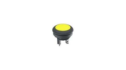 RAFI LUMOTAST 16 Series Illuminated Push Button Switch, Momentary, Through Hole, 16.2mm Cutout, 1 NO, 35V, IP65, IP67 [1.15.210.001/0401]; 553-915