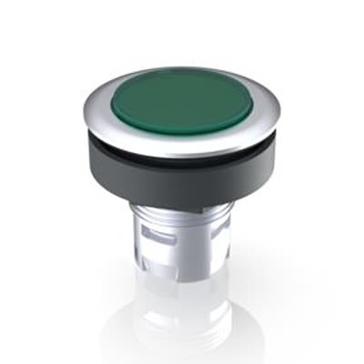 RAFI Green Push Button Lamp for Use with Push Button [1.65.126.011/1500]; 554-066