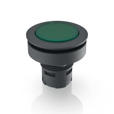 RAFI Green Push Button Lamp for Use with Push Button [1.65.126.001/1500]; 554-068