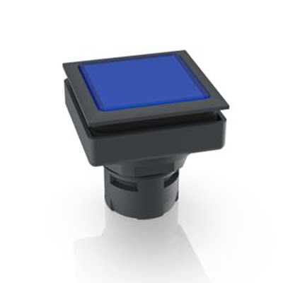 RAFI Blue Push Button Lamp for Use with Push Button [1.65.126.301/1600]; 554-084