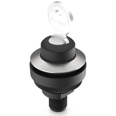 RAFI IP65 Key Switch, DPST, 100mA 2-Way Flat-Key [1.11.051.005/0000]; 554-129