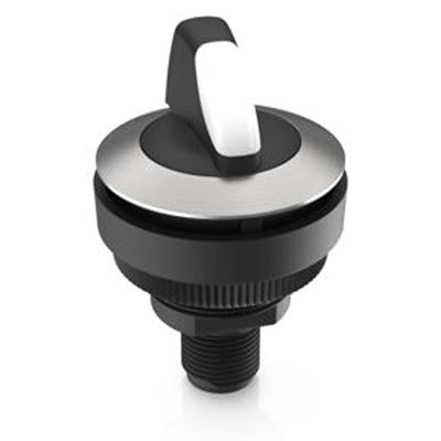 RAFI IP65 Key Switch, DPST, 100mA 2-Way Knob-Key [1.11.021.006/0020]; 554-136