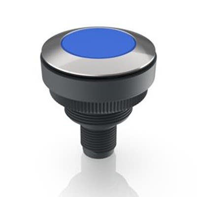 RAFI RAMO 30 T Series Blue Indicator, 20 → 28V dc, 30.3mm Mounting Hole Size, Threaded Ring Termination, IP66, [1.11.011.001/0660]; 554-152