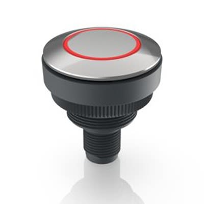 RAFI RAMO 30 T Series Red Indicator, 20 → 28V dc, 30.3mm Mounting Hole Size, Threaded Ring Termination, IP66, [1.11.011.801/0300]; 554-168