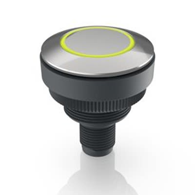 RAFI RAMO 30 T Series Yellow Indicator, 20 → 28V dc, 30.3mm Mounting Hole Size, Threaded Ring Termination, IP66, [1.11.011.801/0400]; 554-173
