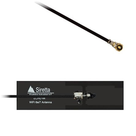 Siretta ECHO44/0.1M/SMAM/36 PCB Multiband Antenna with IPEX, UFL Connector [ECHO44/0.1M/SMAM/36]; 554-252