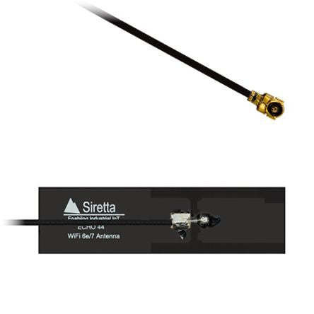 Siretta ECHO44/0.2M/SMAM/36 PCB Multiband Antenna with IPEX, UFL Connector [ECHO44/0.2M/SMAM/36]; 554-253