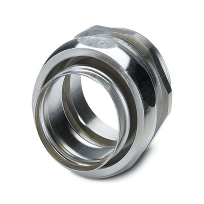 Phoenix Contact WP-G Series Silver Nickel Plated Brass Cable Gland, PG36 Thread, 36.5mm min., 45mm max., IP40 [3241043]; 554-855