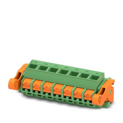 Phoenix Contact, 5.08mm Pitch, FKCOR, 7 Way, , Pluggable Terminal Block, Plug, PCB Mount, Push In Spring Termination, [1861742]; 554-882