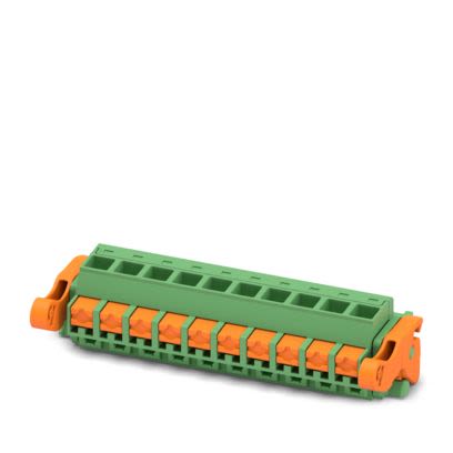 Phoenix Contact, 5.08mm Pitch, 5/..-STF-LR, DFK-MSTB 2, 10 Way, , Pluggable Terminal Block, Plug, PCB Mount, Screw [1861771]; 554-883