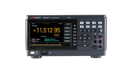 Keysight Technologies DM34461A Bench Graphic Colour Digital Multimeter, True RMS, 3A ac Max, 3A dc Max, 750V ac Max [DM34461A]; 554-935