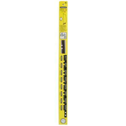 Stanley Wood 610mm Cutting Length Hacksaw Blade, Pack of 1 [1-15-446]; 555-661