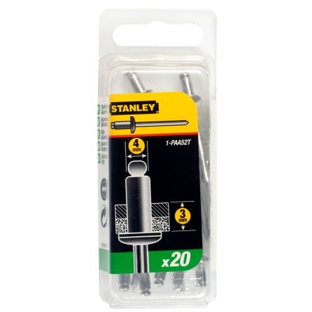 Stanley Aluminium Rivet Set Rivet, 4mm [1-PAA52T]; 555-726