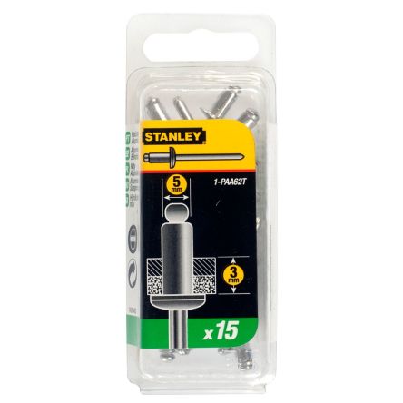 Stanley Aluminium Rivet Set Rivet, 5mm [1-PAA62T]; 555-731