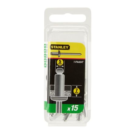 Stanley Aluminium Rivet Set Rivet, 5mm [1-PAA64T]; 555-732