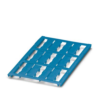 Phoenix Contact UC-WMC Clip On Cable Marker, Blue, Pre-printed "Unlabeled", 5 → 7.5mm Cable, for Conductors, [0818946]; 556-056