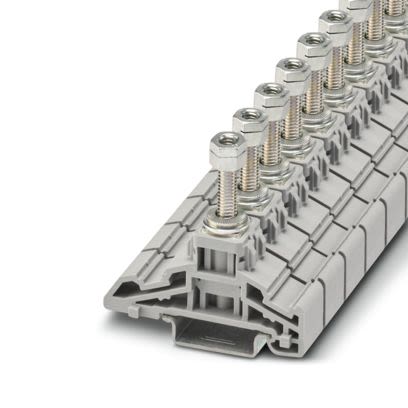 Phoenix Contact 1056836 HV M6/1 Series Grey, 2.5 → 35mm², 2-Level, Push In Termination, Fused [1056836]; 556-069