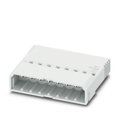 Phoenix Contact, 2.5mm Pitch, 5/..-PI, 5/..-PL, PTCM 0, 8 Way, , Pluggable Terminal Block, Plug, PCB Mount, Crimp [1015248]; 556-085