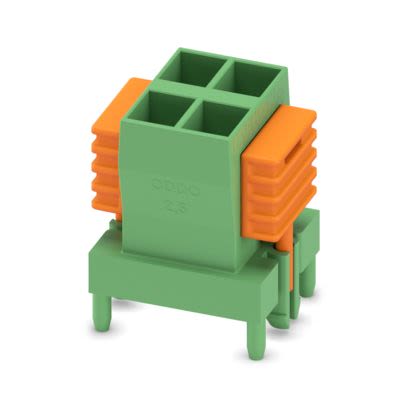 Phoenix Contact CDDC Series PCB Connector, 4-Contact, 5mm Pitch, Flange Mount, 2-Row, Crimp Termination [1016293]; 556-088