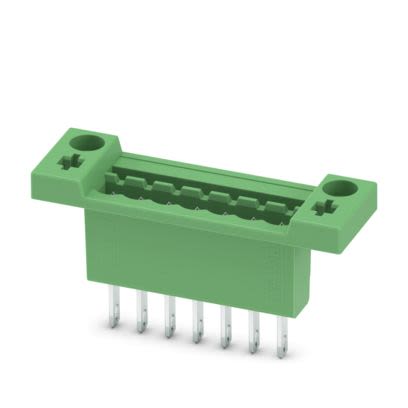 Phoenix Contact DFK-MSTB Series Feed Through Pluggable Terminal Block, 7 Contact(s), 5 mm Pitch, 1 Row(s) [0707154]; 556-135
