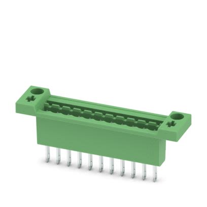 Phoenix Contact Feed Through Pluggable Terminal Block, 11 Contact(s), 5 mm Pitch, 1 Row(s) [0707183]; 556-136