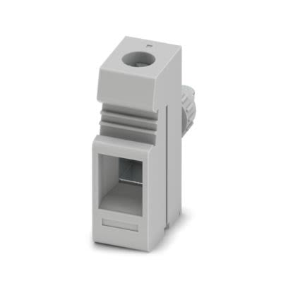 Phoenix Contact VDFK Series Panel Feed Through Terminal Plug, 2-Contact, 10mm Pitch, 1-Row, Screw Termination [0711056]; 556-151